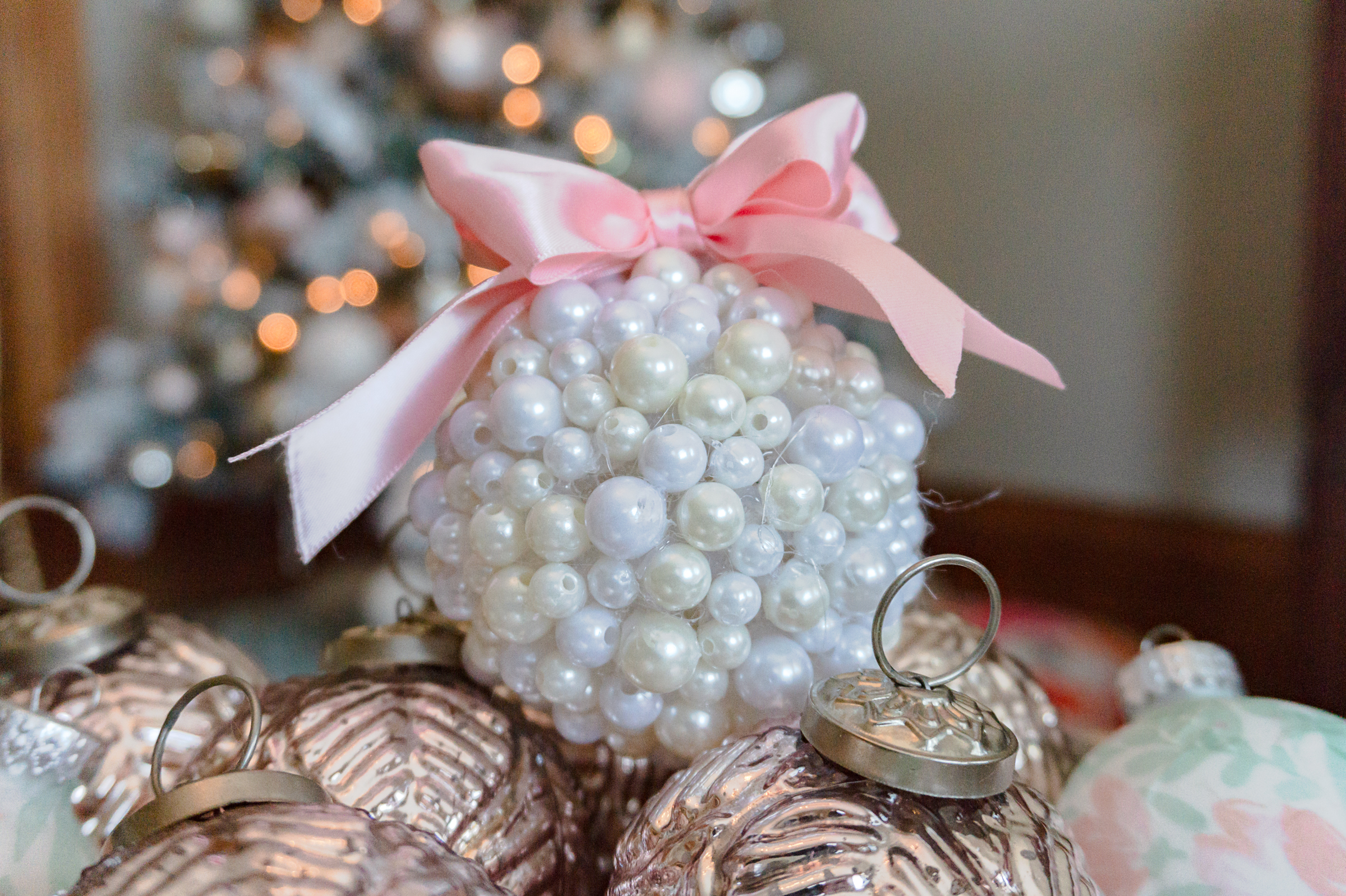 Diy Pearl Ornament